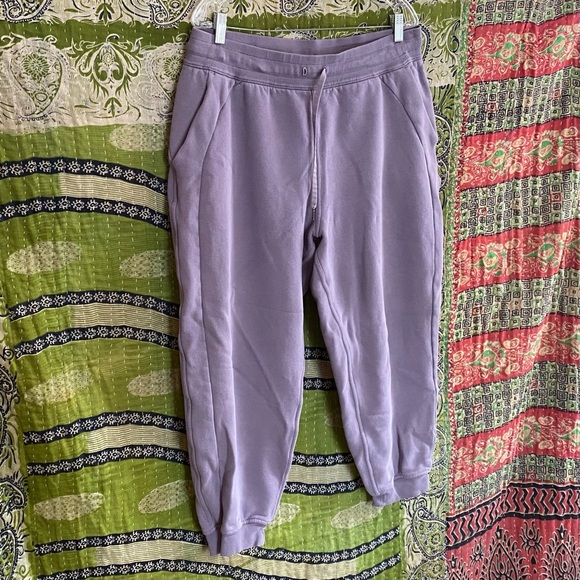Lululemon Dusky Lavender Scuba Relaxed High-Rise Jogger Size 14 - Picture 8 of 16